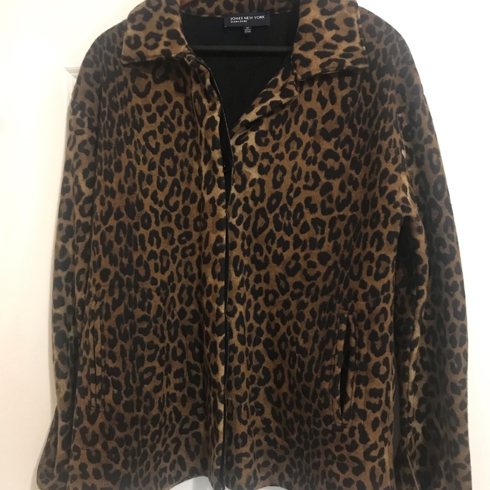 Jones of New York print jacket
